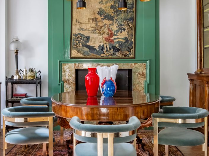 Casa Ugolino Sala da Pranzo- Architetto Luigi Fragola - Foto Francesca Anichini