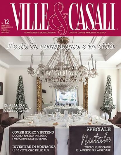 VILLE&CASALI - COVER NATALE - PHOTO FRANCESCA ANICHINI