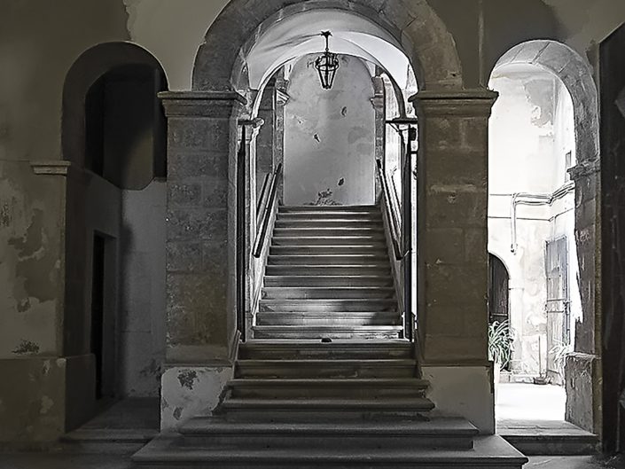 Ingresso di palazzo ad Ortigia