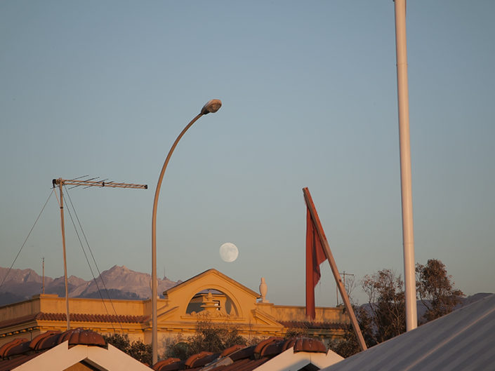 Rette diagonali e la luna